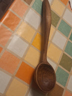 Handcarved Walnut Ladle