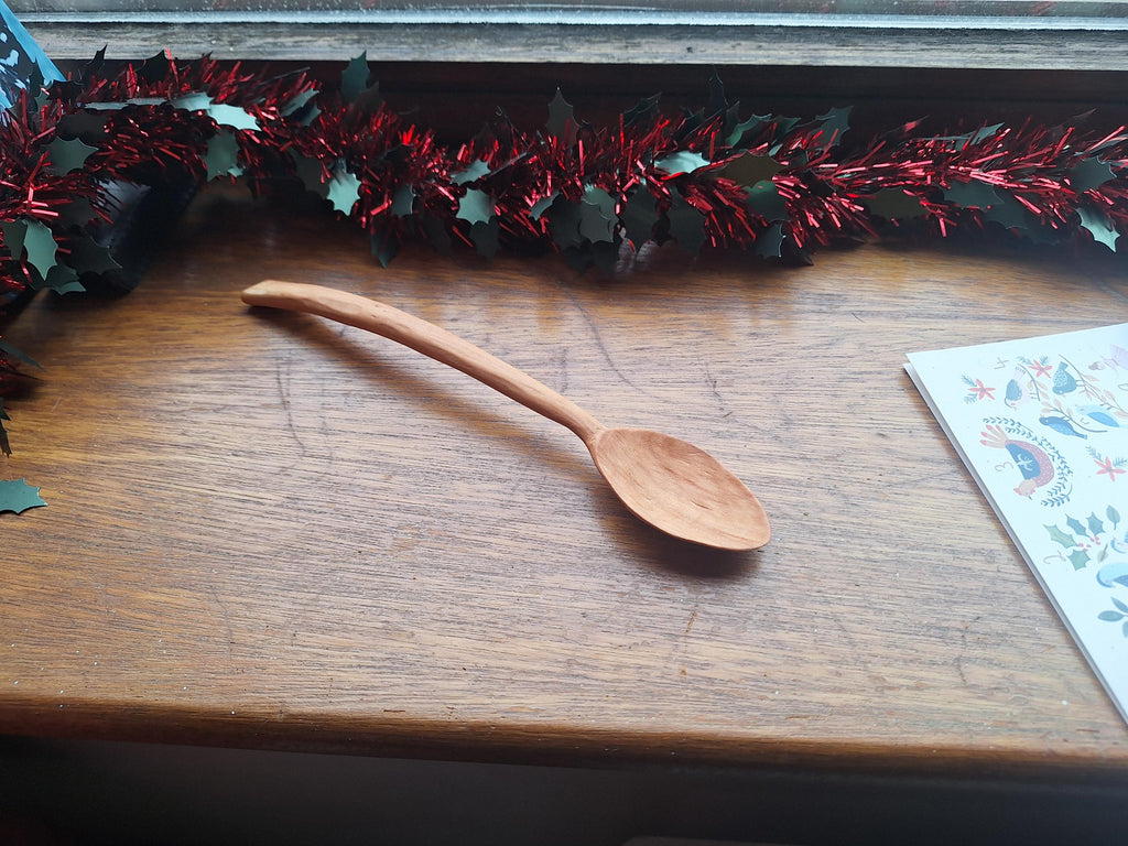 Handcarved Cherry Spoon