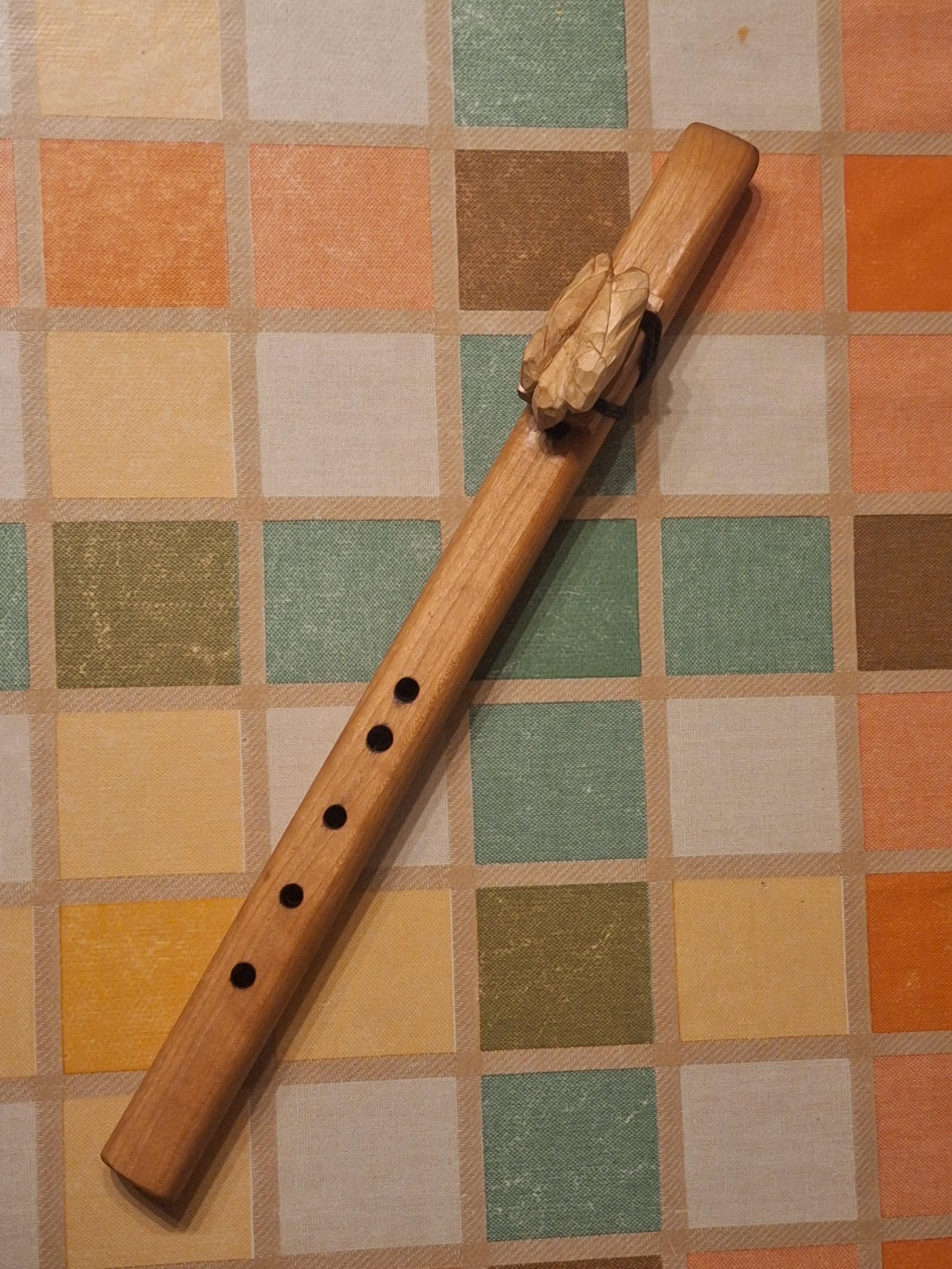 Handmade Cherry High Tone Native American Flute