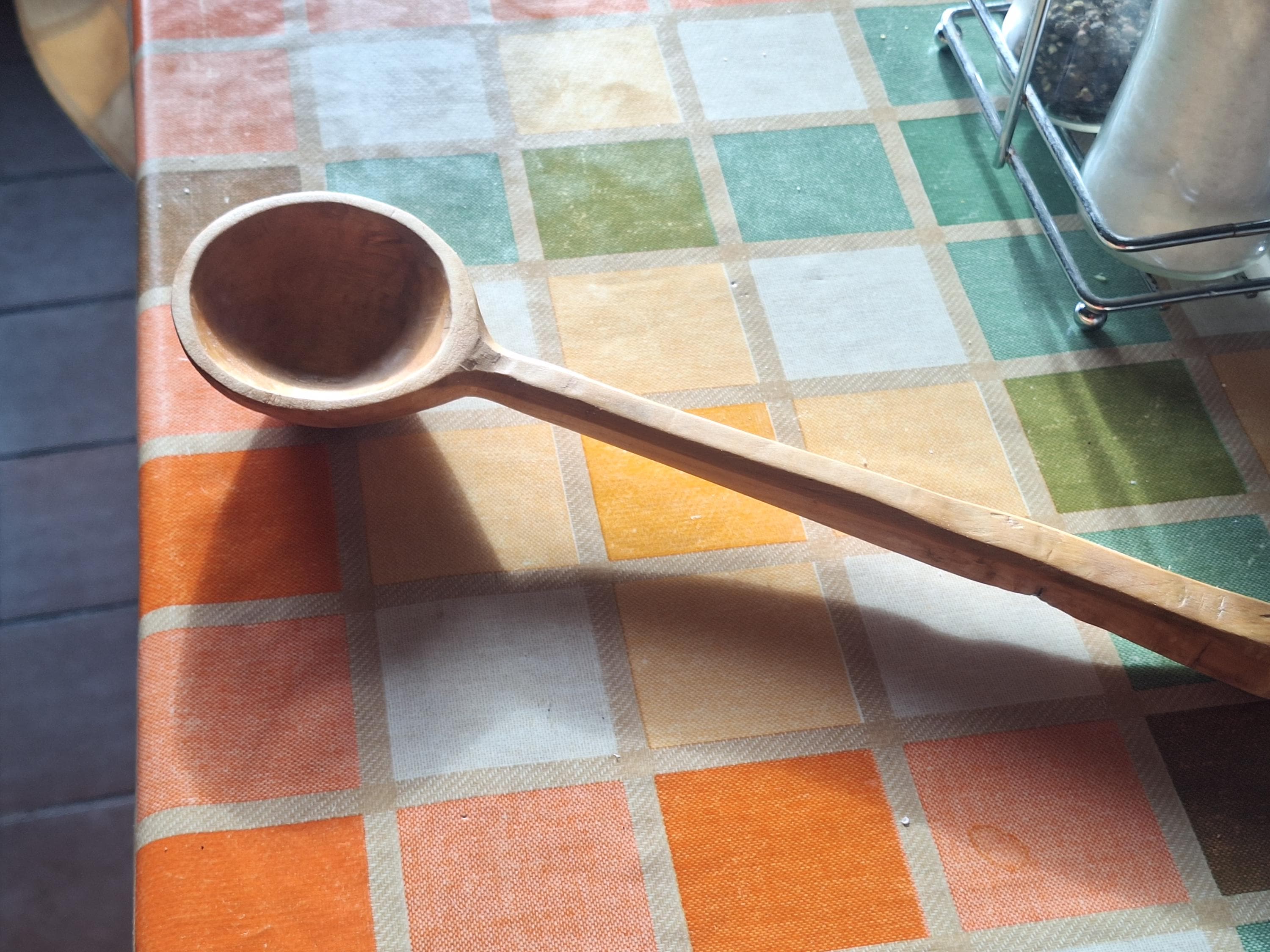 Handcarved Pearwood Spoon