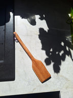 Handcarved wooden spatula