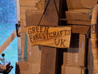 Custom Handcarved Natural Wood Signs