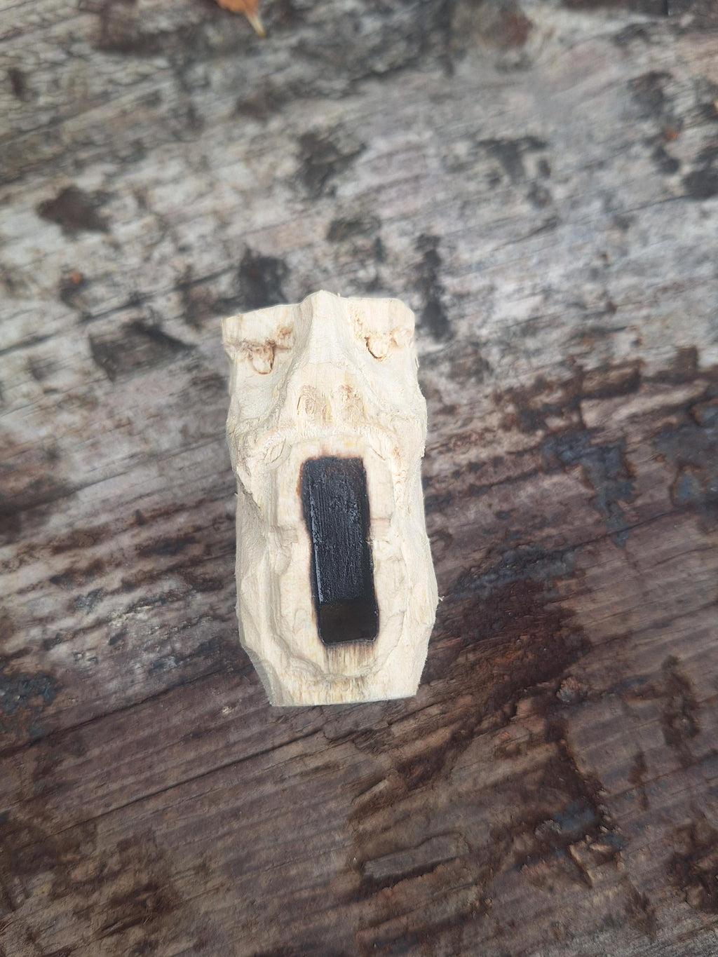 Handcarved Screaming Man Whistle