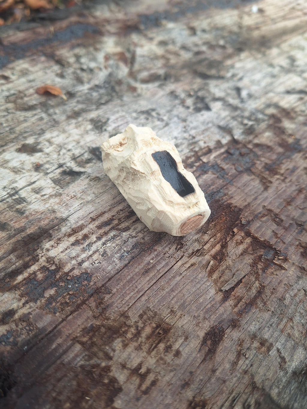 Handcarved Screaming Man Whistle