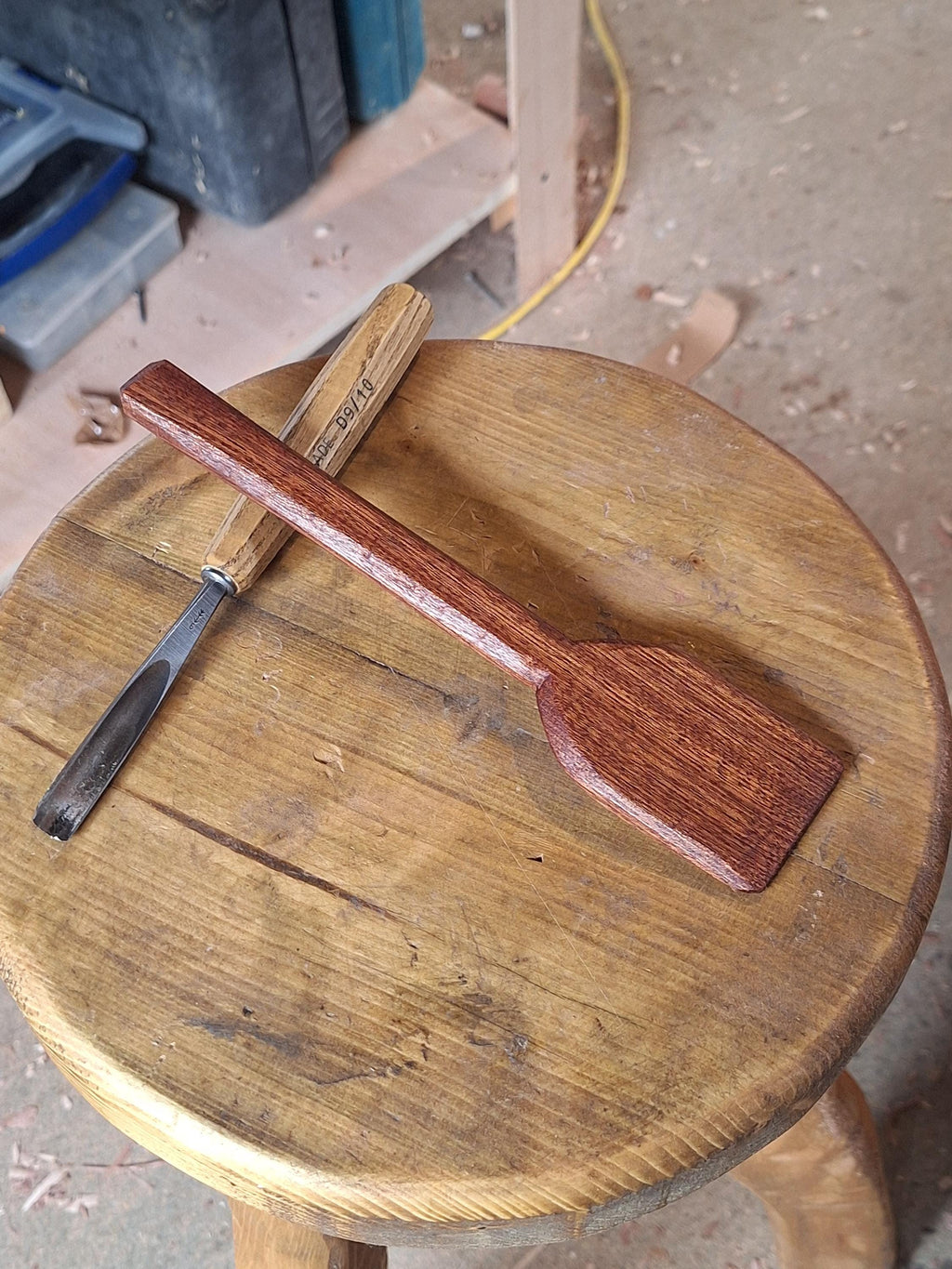 Handcarved Wooden Spatula