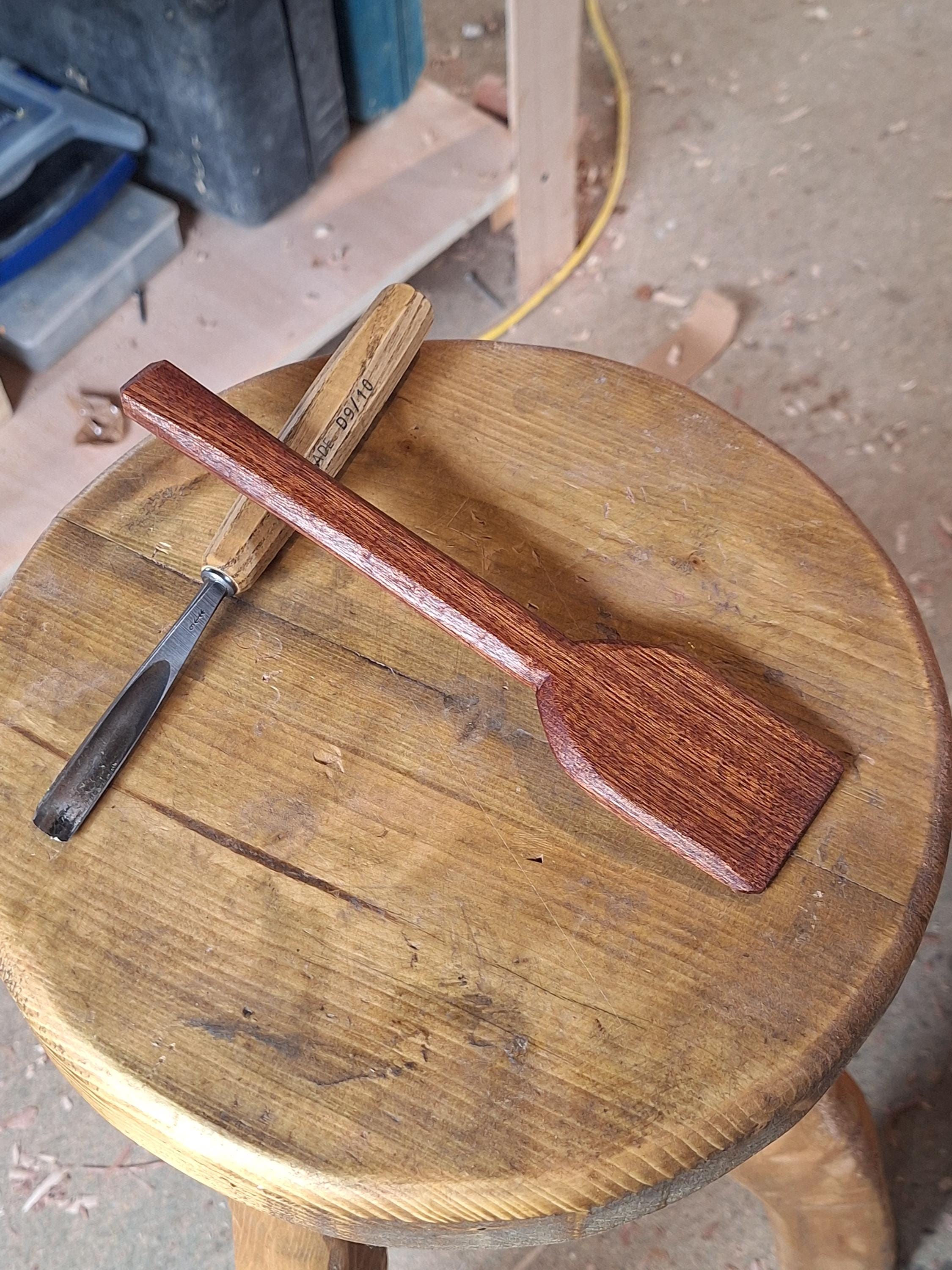Handcarved Wooden Spatula