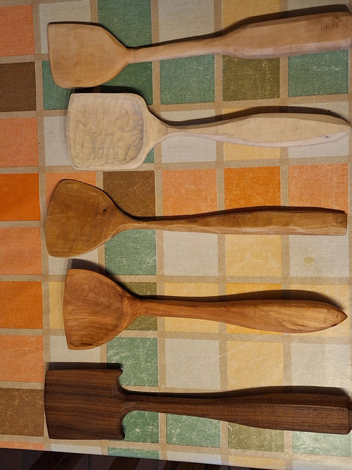 Custom Handcarved Cooking Utensils