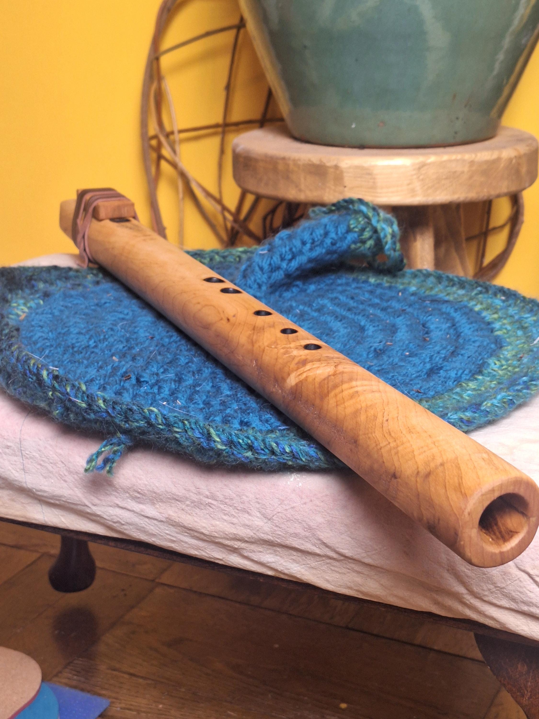 Maple Native American Low Earth Tone Flute