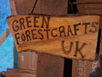 Custom Handcarved Natural Wood Signs