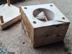 Wooden Block Secret Hiding Place