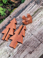 Wooden Christmas Tree Baby Puzzle