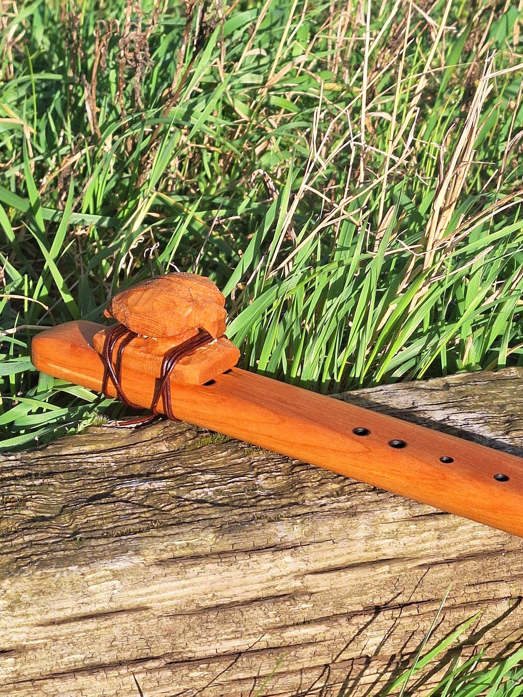 Cherry High Tone Native American Drone Flute