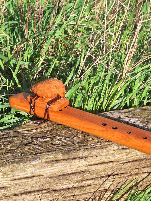 Cherry High Tone Native American Drone Flute