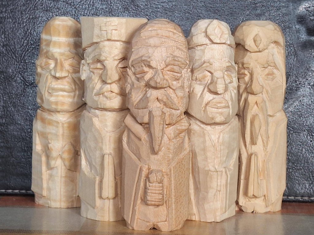 Handcarved Wooden Figures