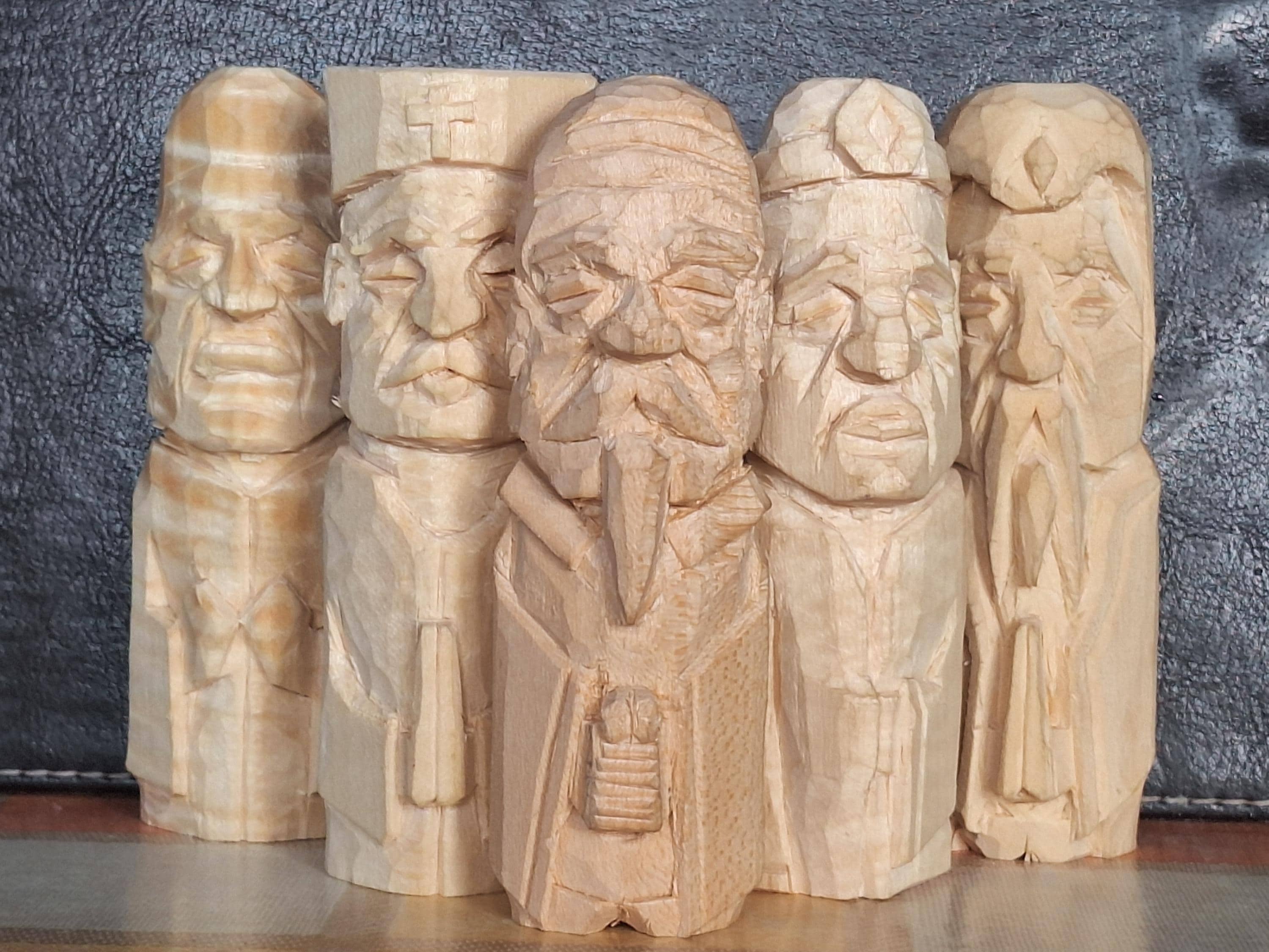 Handcarved Wooden Figures