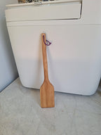 Handcarved wooden spatula
