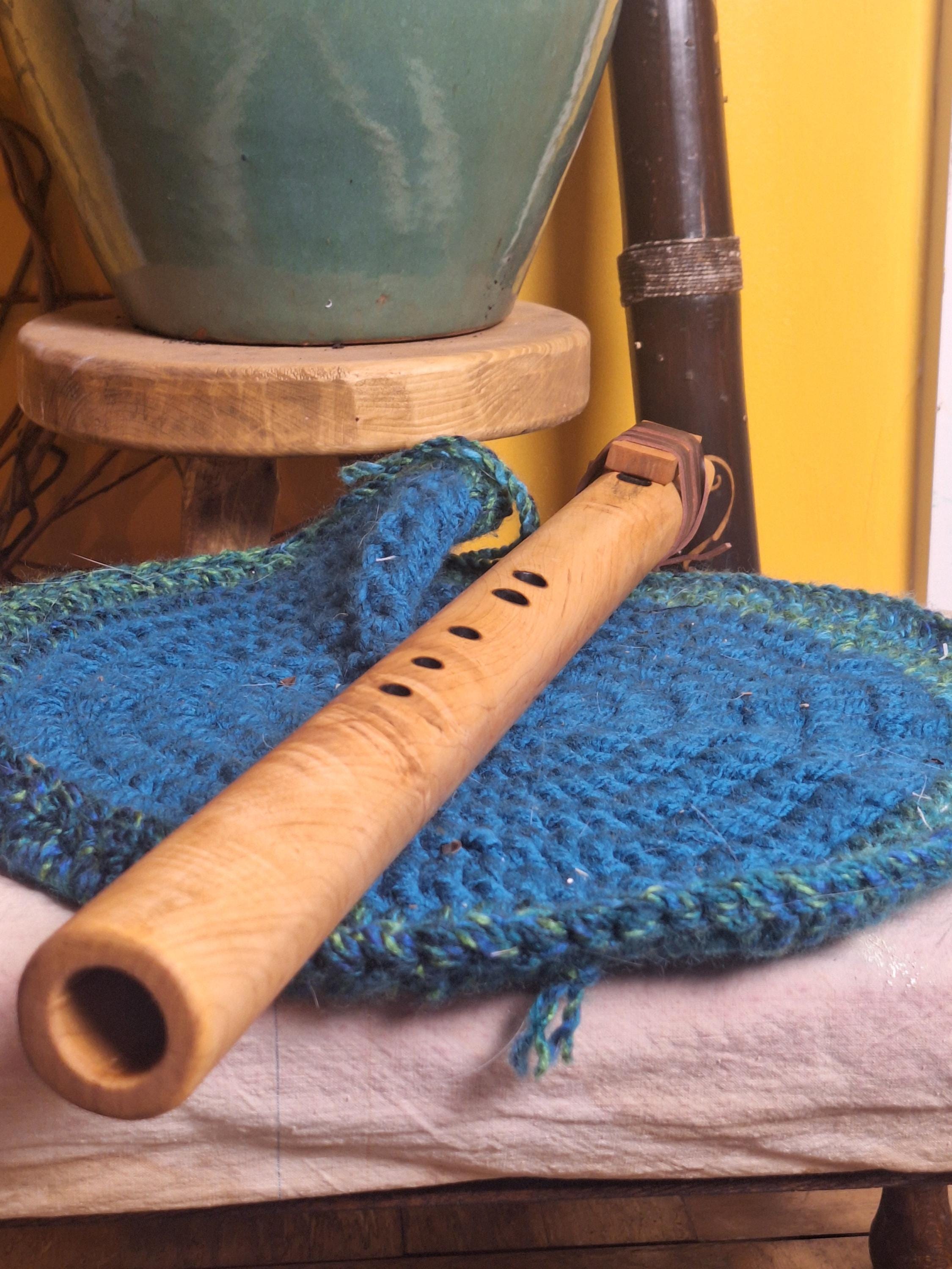 Maple Native American Low Earth Tone Flute