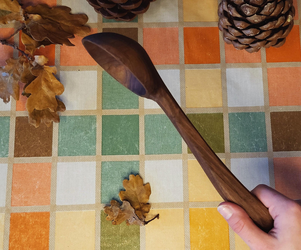 Handcarved Walnut Ladle