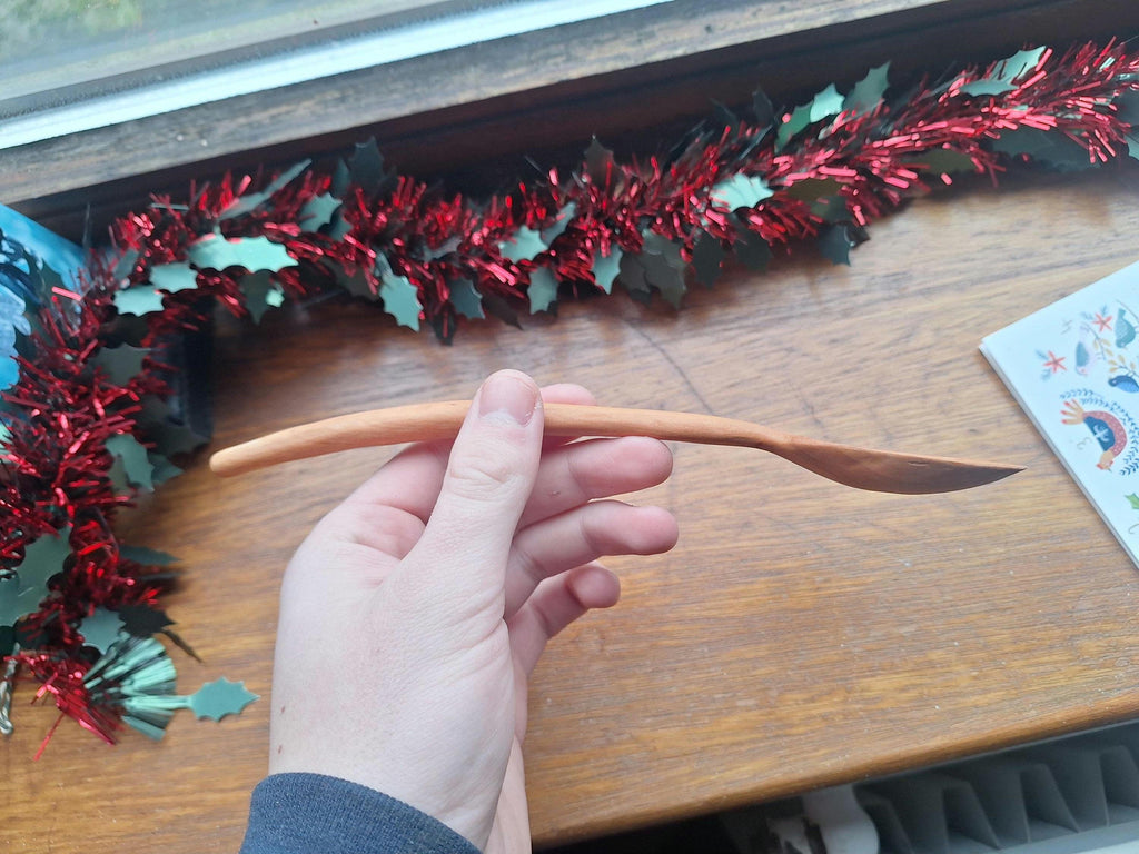 Handcarved Cherry Spoon