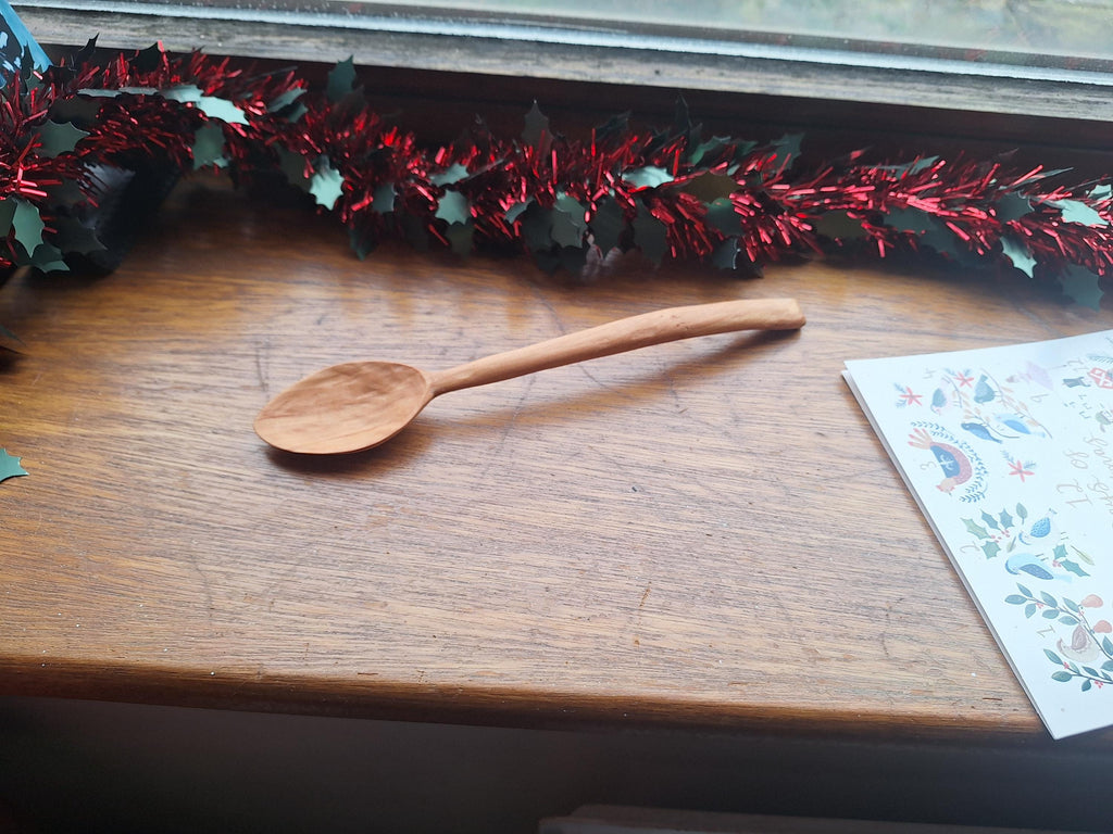 Handcarved Cherry Spoon