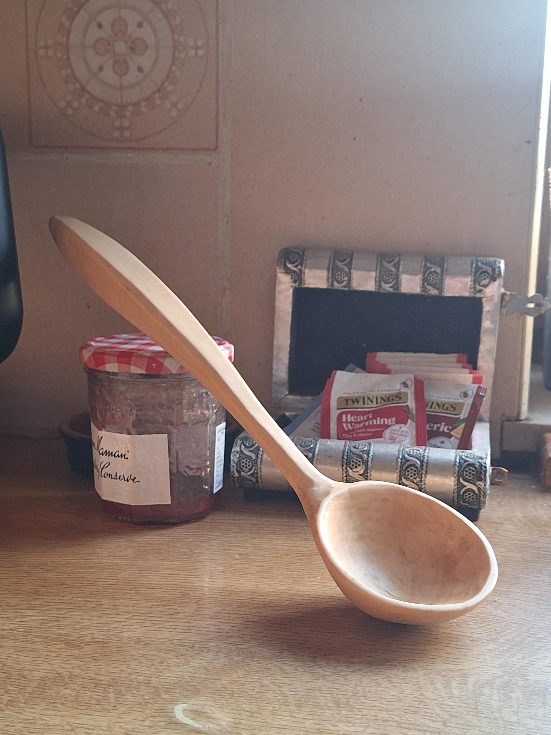 Handcarved Pearwood Ladle