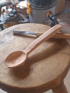 Handcarved Rustic Cooking Spoon