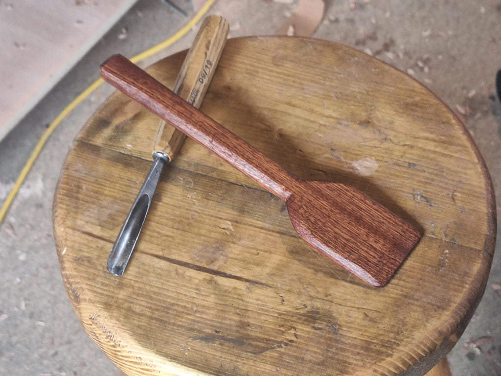Handcarved Wooden Spatula