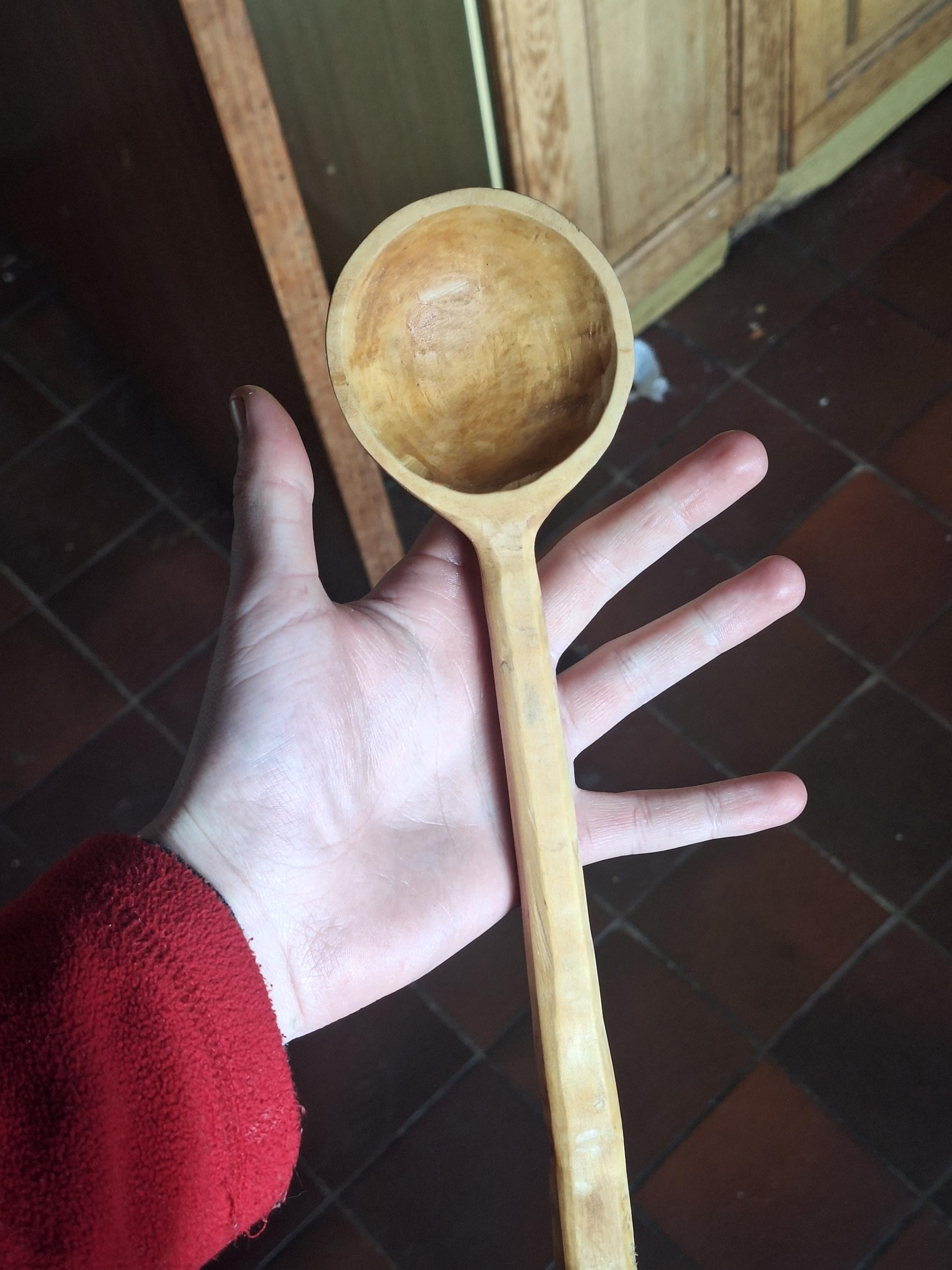 Handcarved Pearwood Spoon