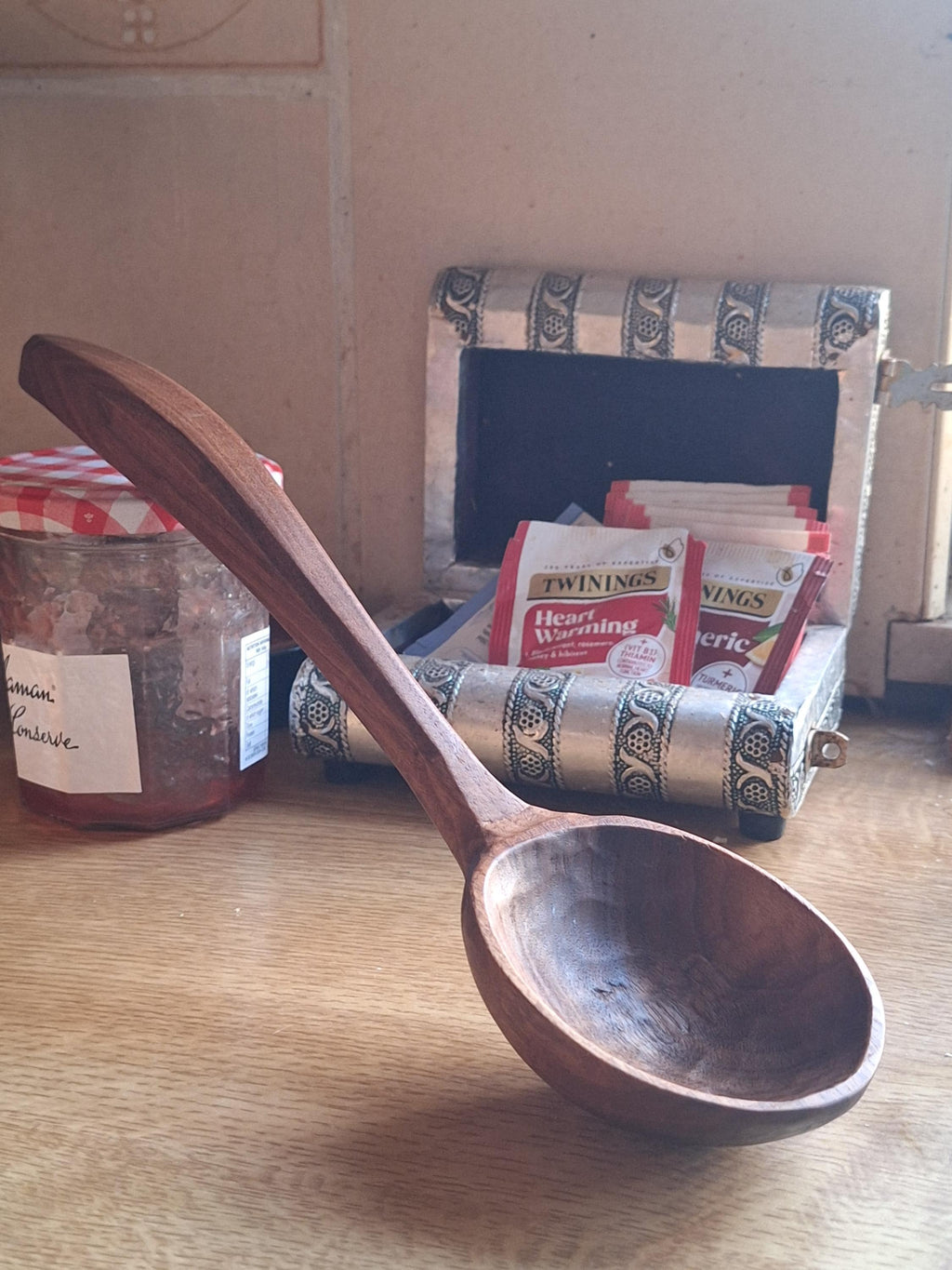 Handcarved Walnut Ladle